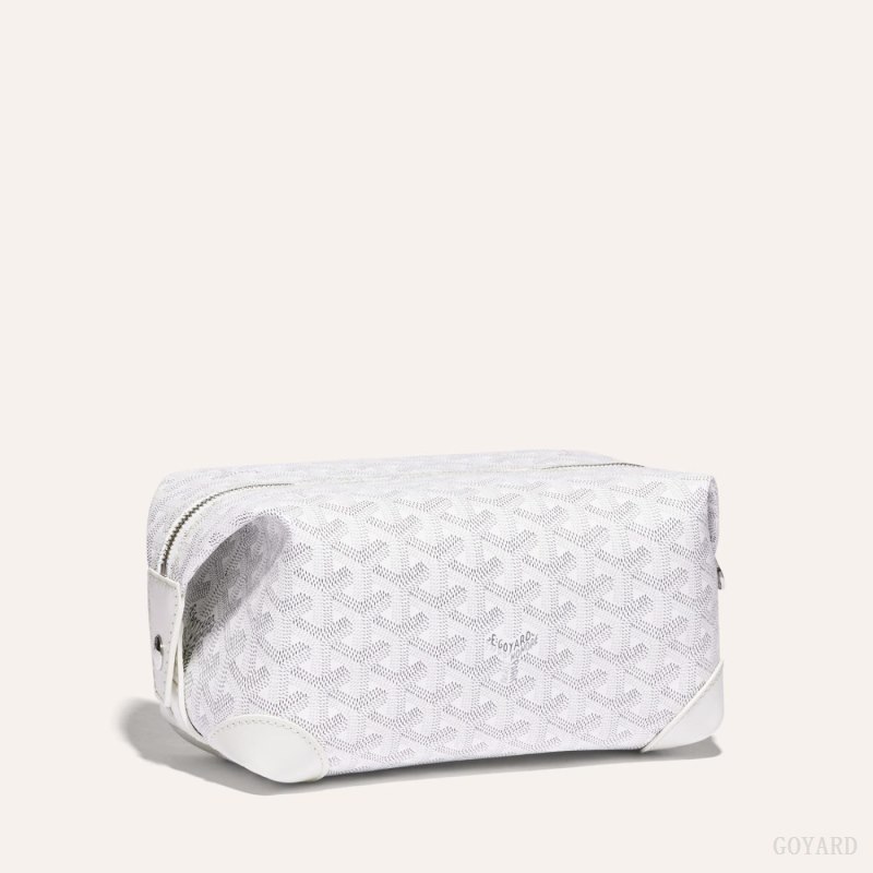 Goyard Bowling 25 Toiletry Bag Aksesuar Beyaz | GY-JWZ5576