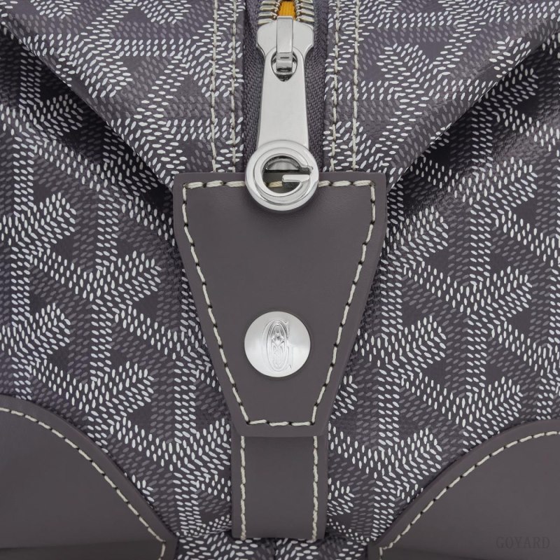 Goyard Bowling 25 Toiletry Bag Aksesuar Gri | GY-KHA1642