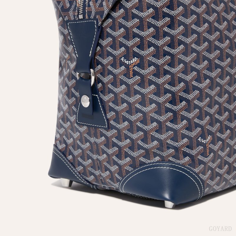 Goyard Bowling 45 bag Seyahat Çantası Lacivert Mavi | GY-RRG9509