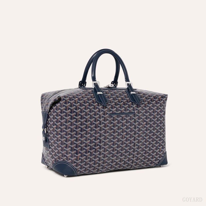 Goyard Bowling 45 bag Seyahat Çantası Lacivert Mavi | GY-RRG9509