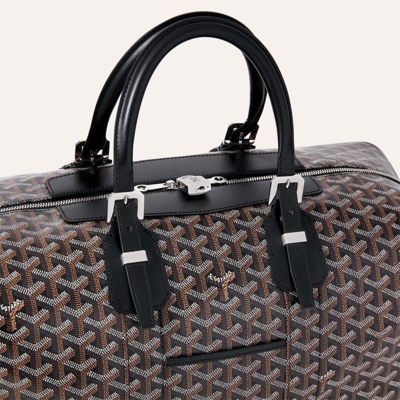 Goyard Bowling 45 bag Seyahat Çantası Siyah | GY-OIB7217