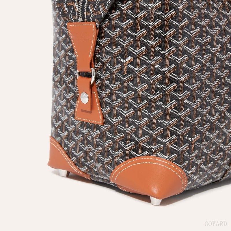 Goyard Bowling 45 bag Seyahat Çantası Siyah Kahverengi | GY-QMK1619