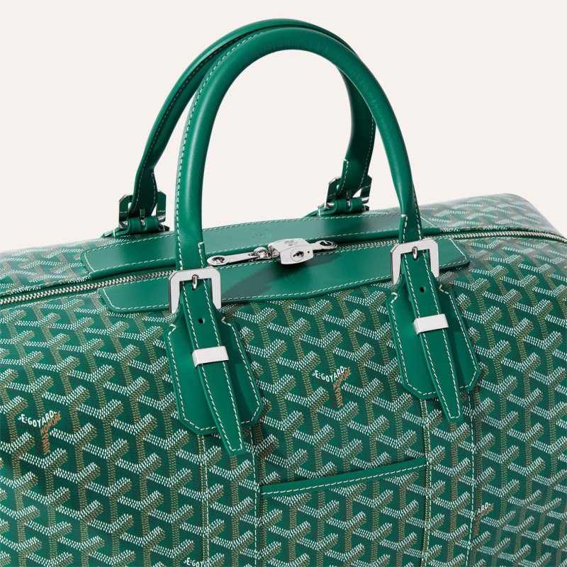 Goyard Bowling 45 bag Seyahat Çantası Yeşil | GY-KTA8067