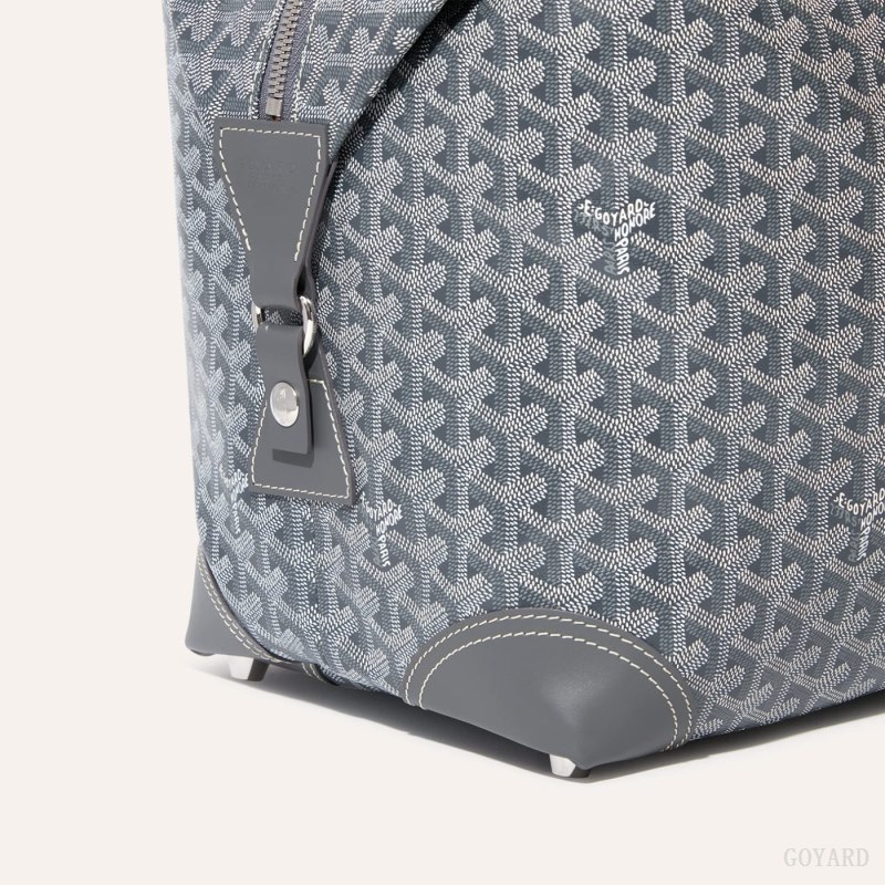 Goyard Bowling 55 bag Seyahat Çantası Gri | GY-VUL8973