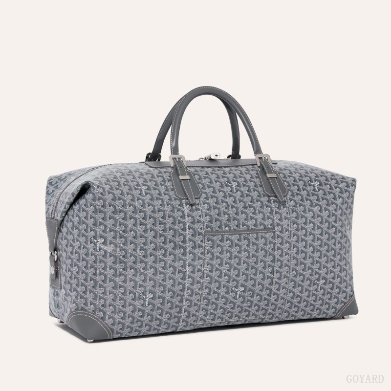 Goyard Bowling 55 bag Seyahat Çantası Gri | GY-VUL8973
