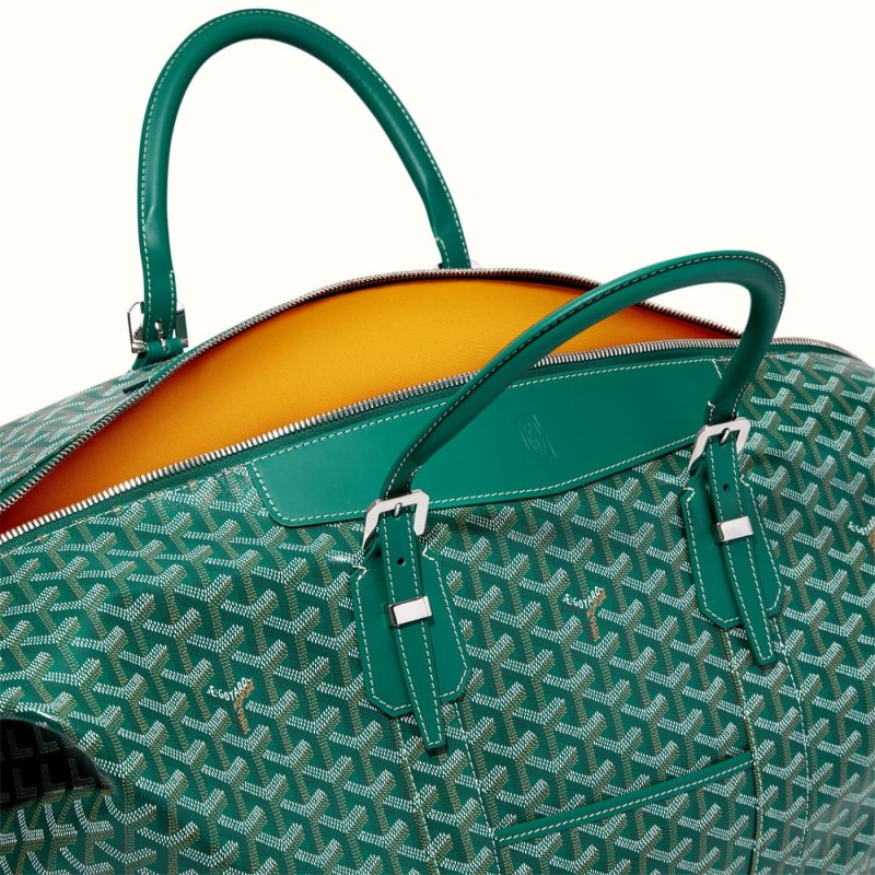 Goyard Bowling 55 bag Seyahat Çantası Yeşil | GY-UBT7152
