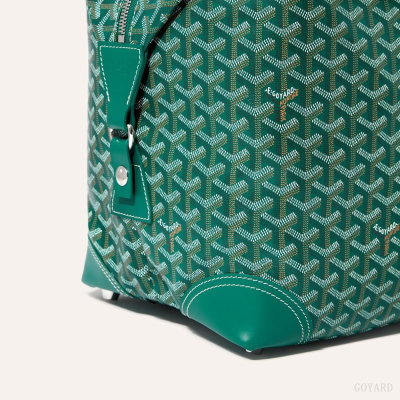 Goyard Bowling 55 bag Seyahat Çantası Yeşil | GY-UBT7152