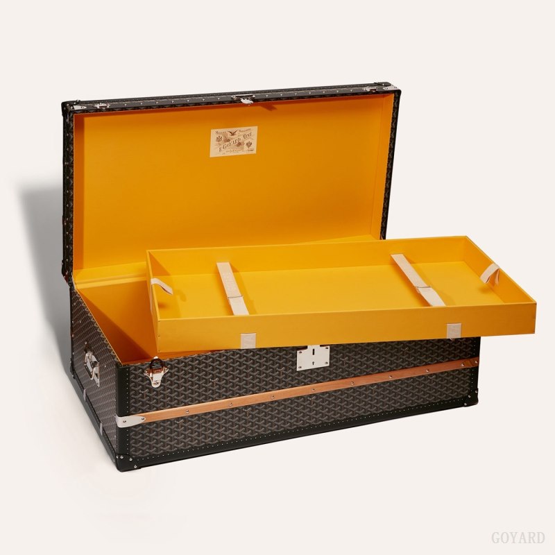 Goyard CABINE TRUNK Valiz Siyah | GY-QPC6054