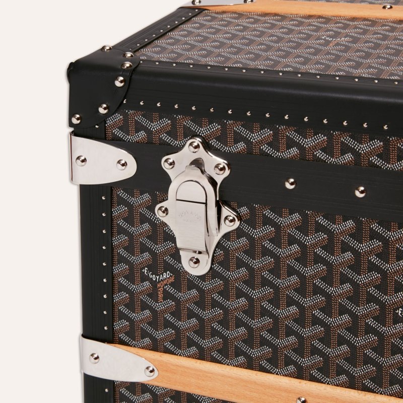 Goyard CABINE TRUNK Valiz Siyah | GY-QPC6054