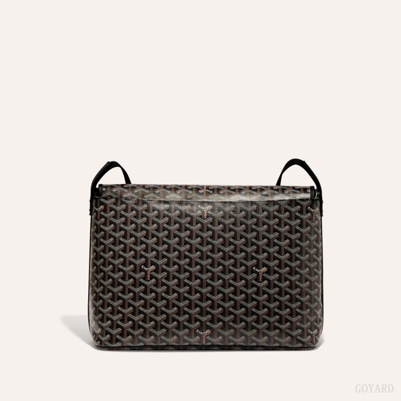 Goyard CAPETIEN MM MESSENGER BAG Omuz Çantası Siyah | GY-LAF6025