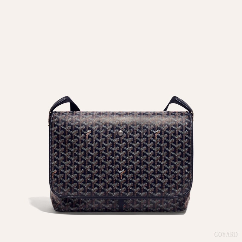 Goyard CAPETIEN MM MESSENGER BAG Omuz Çantası Lacivert Mavi | GY-BOO2331