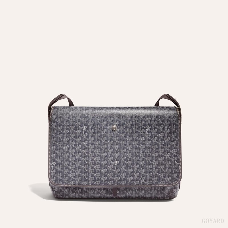 Goyard CAPETIEN MM MESSENGER BAG Omuz Çantası Gri | GY-CMJ7857