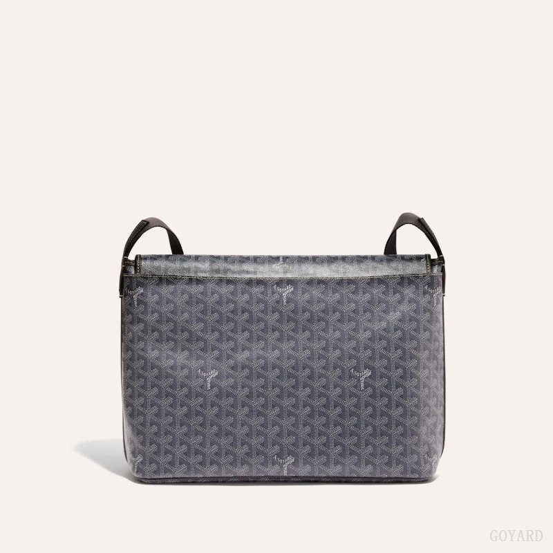 Goyard CAPETIEN MM MESSENGER BAG Omuz Çantası Gri | GY-CMJ7857