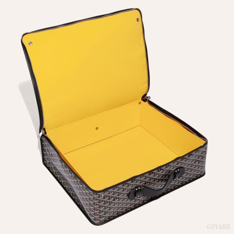 Goyard CARAVELLE 50 SUITCASE Seyahat Çantası Siyah | GY-JBP7822