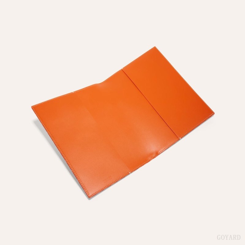 Goyard CASTIGLIONE DOCUMENT COVER Aksesuar Turuncu | GY-UVD7530