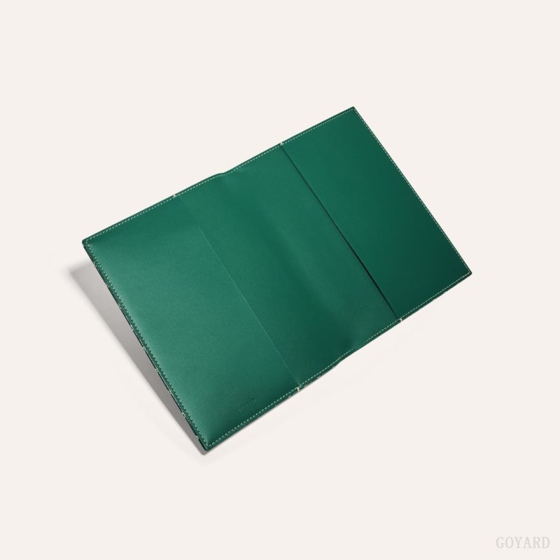 Goyard CASTIGLIONE DOCUMENT COVER Aksesuar Yeşil | GY-UVU5260