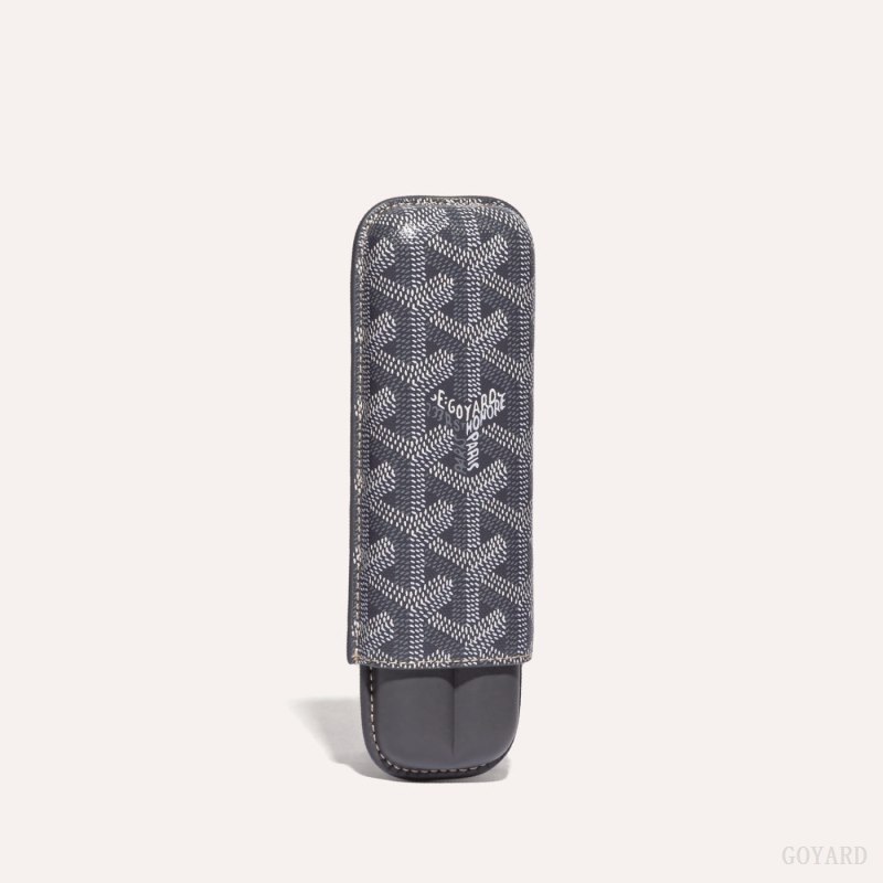 Goyard CHURCHILL 2 CIGAR CASE Aksesuar Gri | GY-MEO0171
