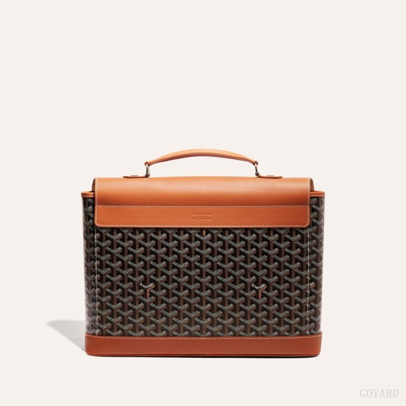 Goyard CITADIN PM MESSENGER BAG Sırt Çantası Siyah Kahverengi | GY-HXD6378