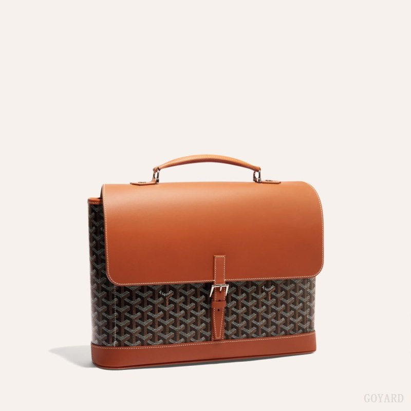 Goyard CITADIN PM MESSENGER BAG Sırt Çantası Siyah Kahverengi | GY-HXD6378