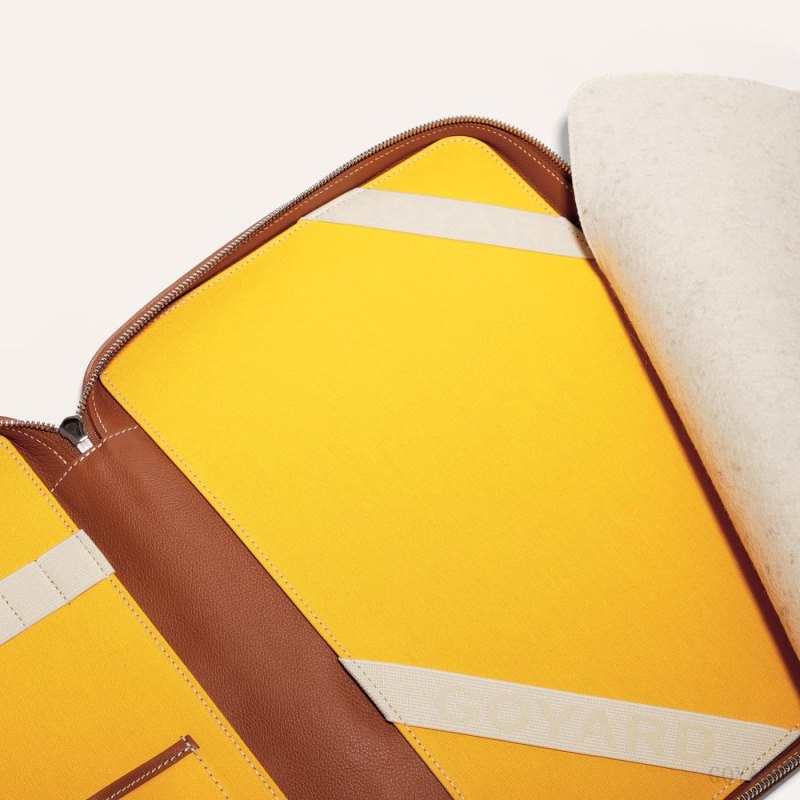 Goyard COMPAGNON UNIVERSEL A4 Aksesuar Siyah Kahverengi | GY-DED2997