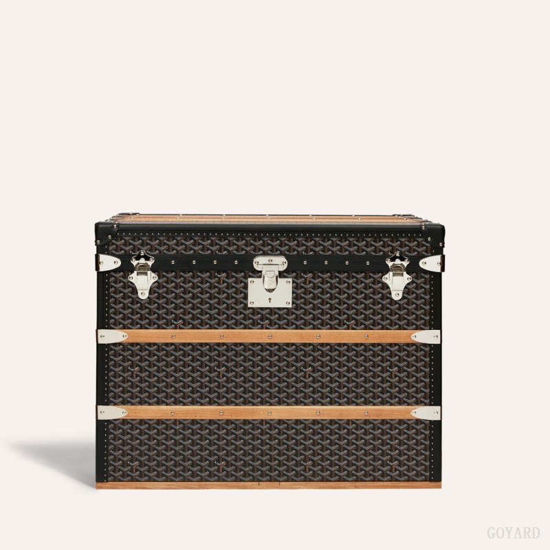 Goyard COURRIER TRUNK Valiz Siyah | GY-AFD4384