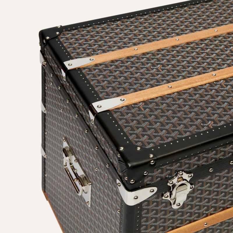 Goyard COURRIER TRUNK Valiz Siyah | GY-AFD4384