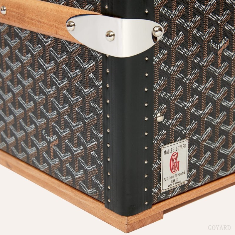 Goyard COURRIER TRUNK Valiz Siyah | GY-AFD4384