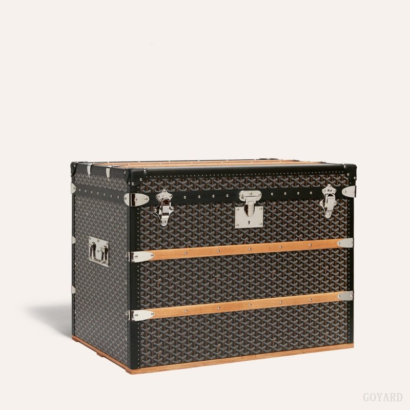 Goyard COURRIER TRUNK Valiz Siyah | GY-AFD4384