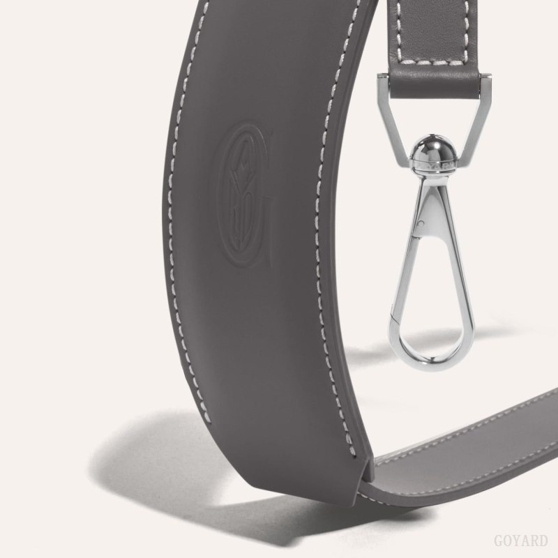 Goyard CUIR MM STRAP Çanta Kayışı Gri | GY-OIM3416