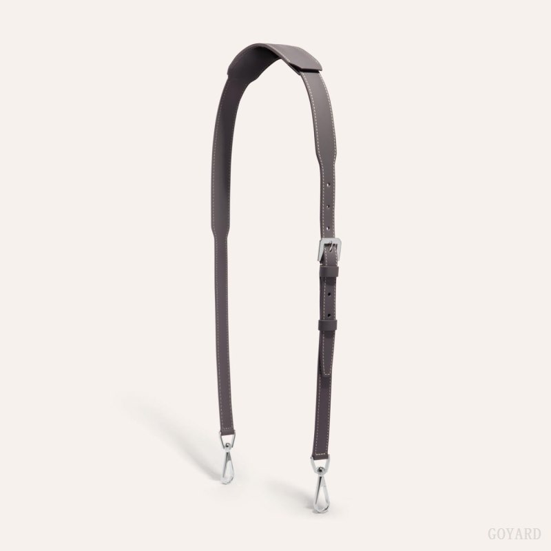 Goyard CUIR MM STRAP Çanta Kayışı Gri | GY-OIM3416