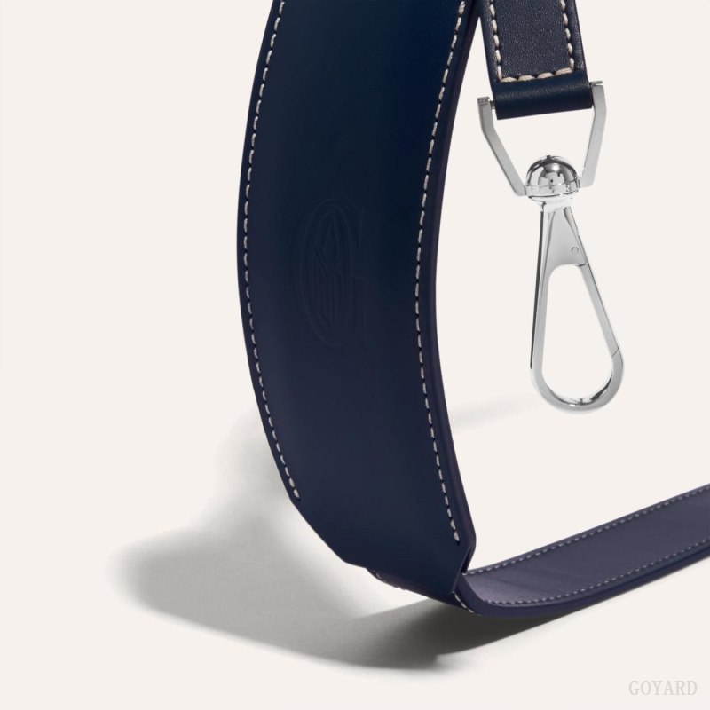 Goyard CUIR MM STRAP Çanta Kayışı Lacivert Mavi | GY-MTO5600