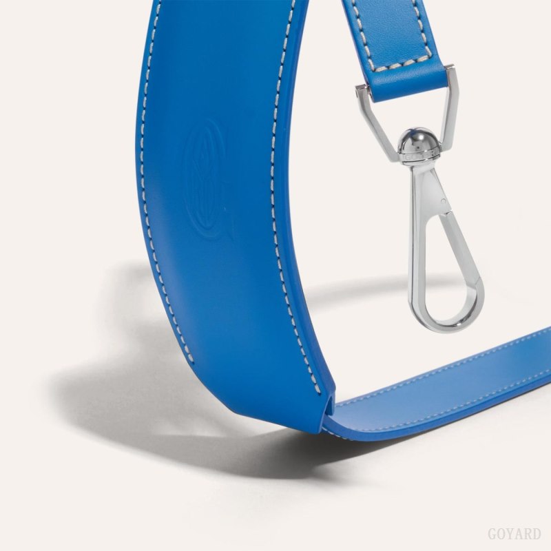 Goyard CUIR MM STRAP Çanta Kayışı Mavi | GY-TDK9239