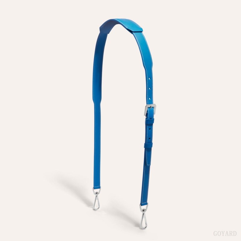 Goyard CUIR MM STRAP Çanta Kayışı Mavi | GY-TDK9239
