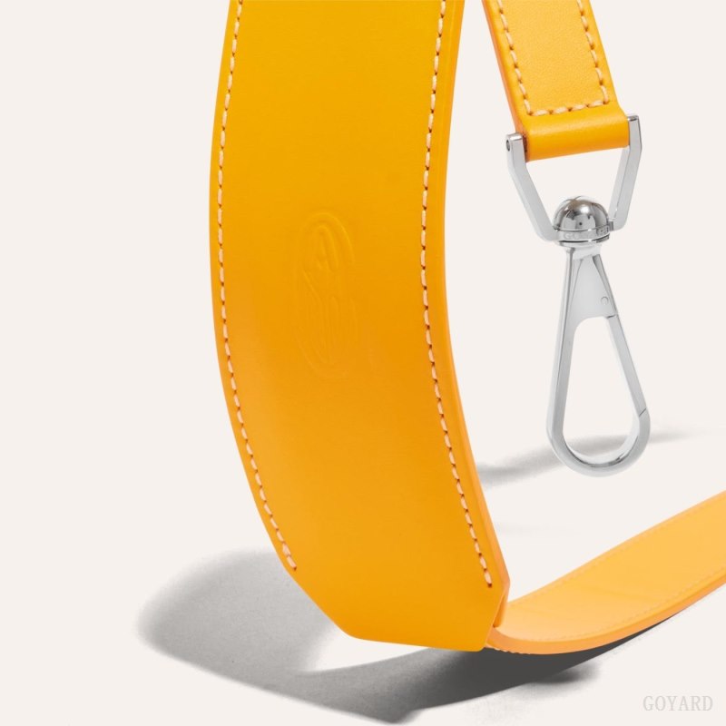 Goyard CUIR MM STRAP Çanta Kayışı Sarı | GY-OFD0496