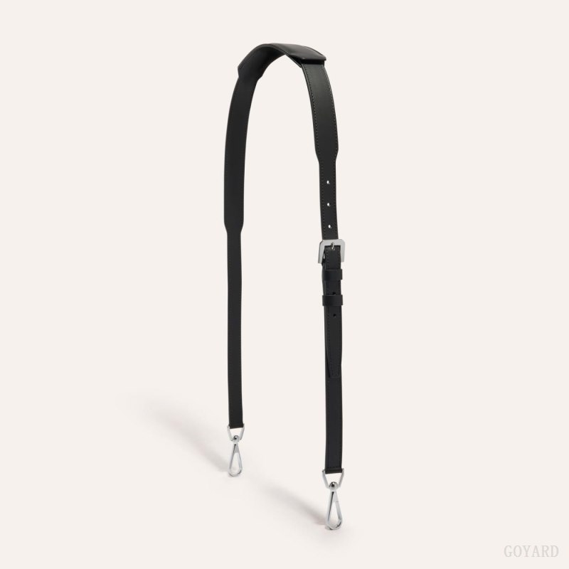 Goyard CUIR MM STRAP Çanta Kayışı Siyah | GY-LZU4727