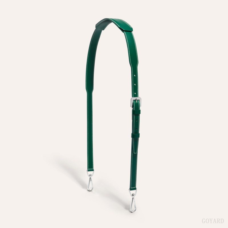 Goyard CUIR MM STRAP Çanta Kayışı Yeşil | GY-CCX5824