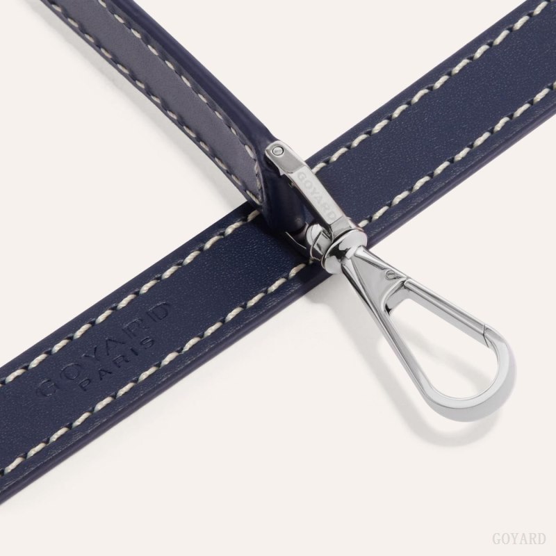 Goyard CUIR PM STRAP Çanta Kayışı Lacivert Mavi | GY-TTM8206