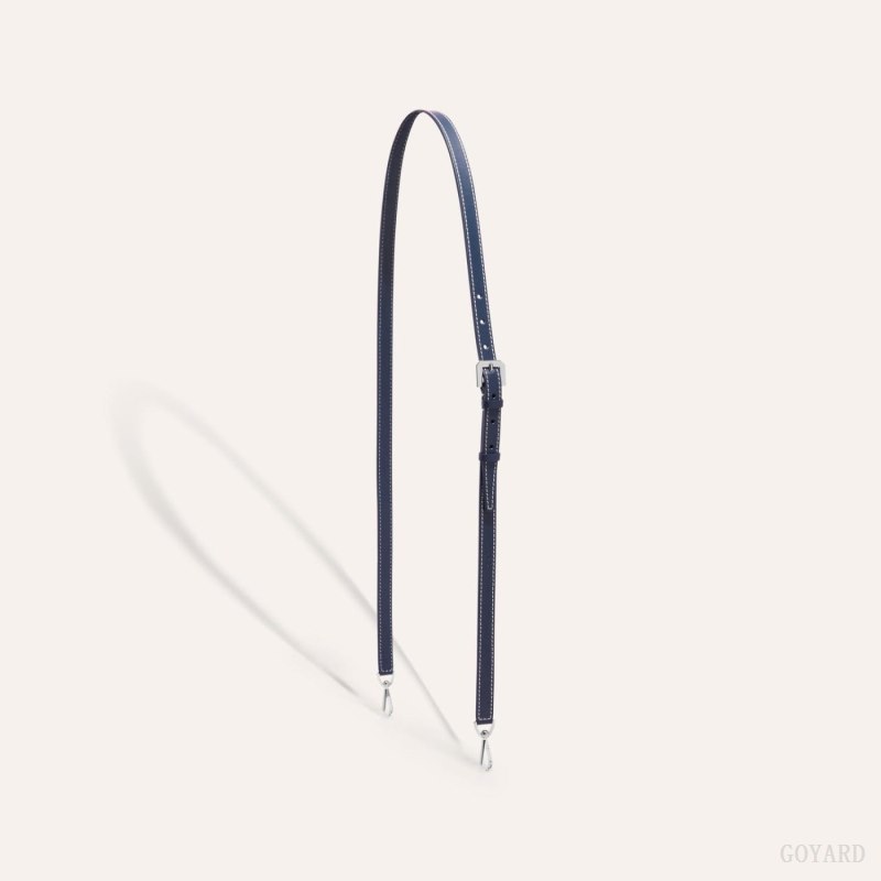 Goyard CUIR PM STRAP Çanta Kayışı Lacivert Mavi | GY-TTM8206