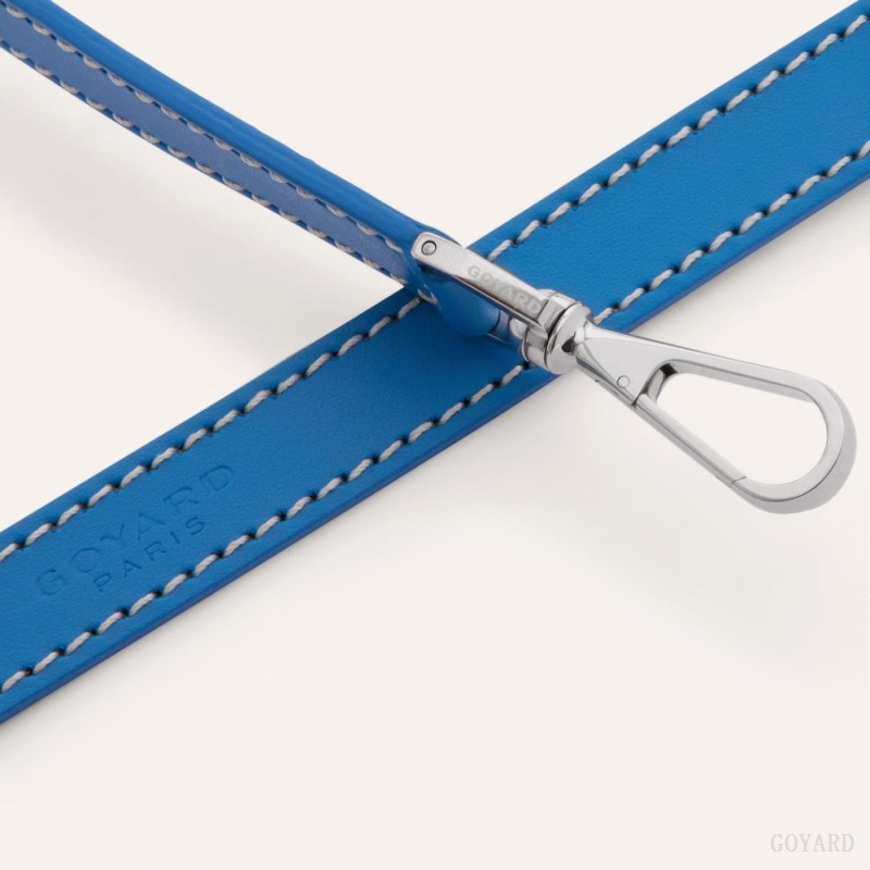 Goyard CUIR PM STRAP Çanta Kayışı Mavi | GY-GVM2767