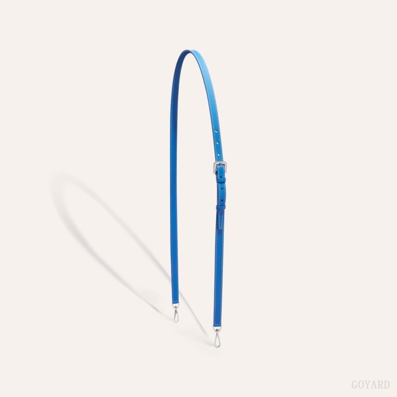 Goyard CUIR PM STRAP Çanta Kayışı Mavi | GY-GVM2767