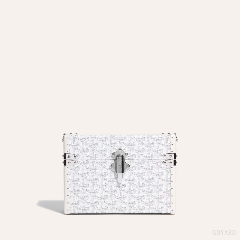Goyard Cassette Trunk Bag Omuz Çantası Beyaz | GY-YJB9628