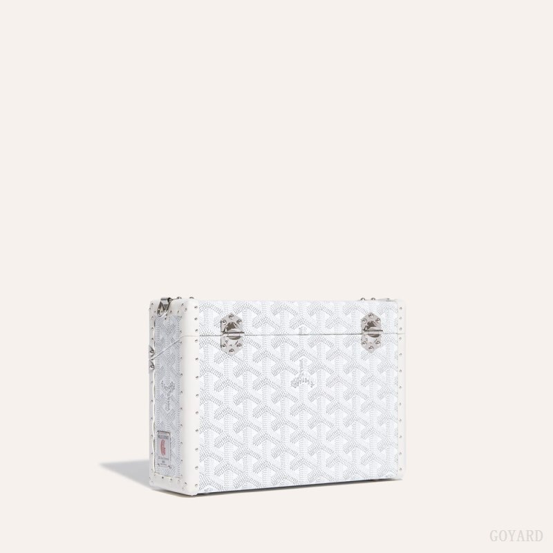 Goyard Cassette Trunk Bag Omuz Çantası Beyaz | GY-YJB9628