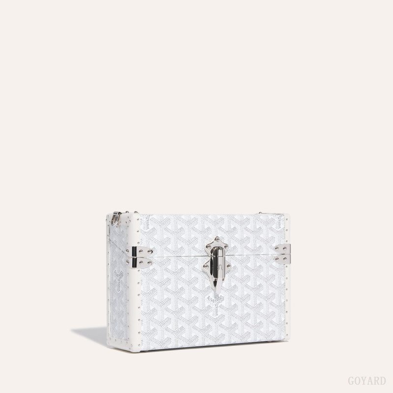 Goyard Cassette Trunk Bag Omuz Çantası Beyaz | GY-YJB9628