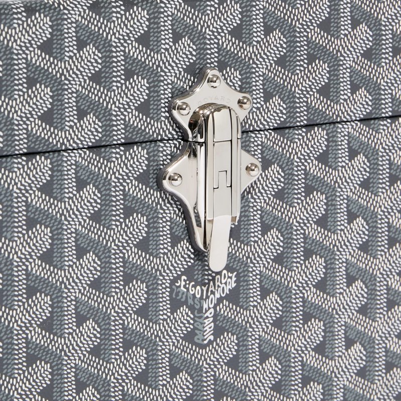 Goyard Cassette Trunk Bag Omuz Çantası Gri | GY-JBH7876