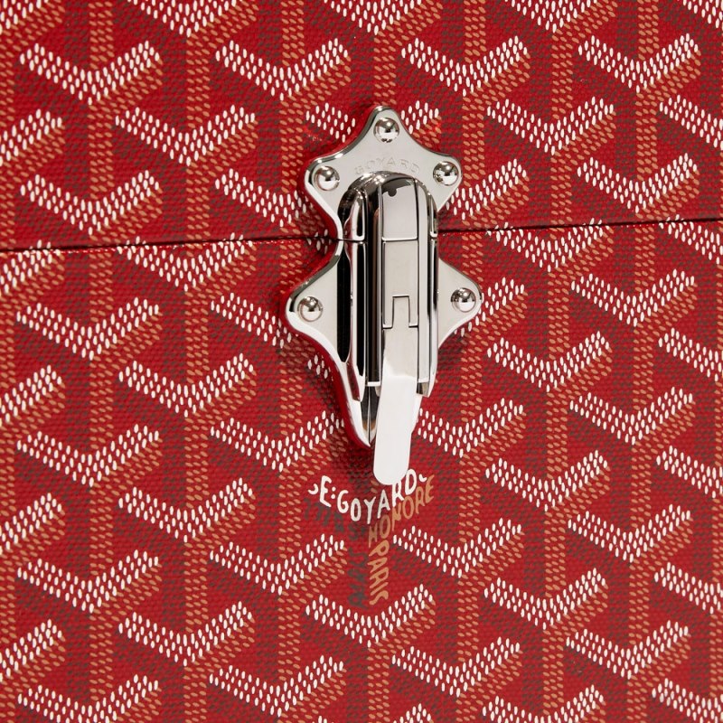 Goyard Cassette Trunk Bag Omuz Çantası Kırmızı | GY-SQI3421