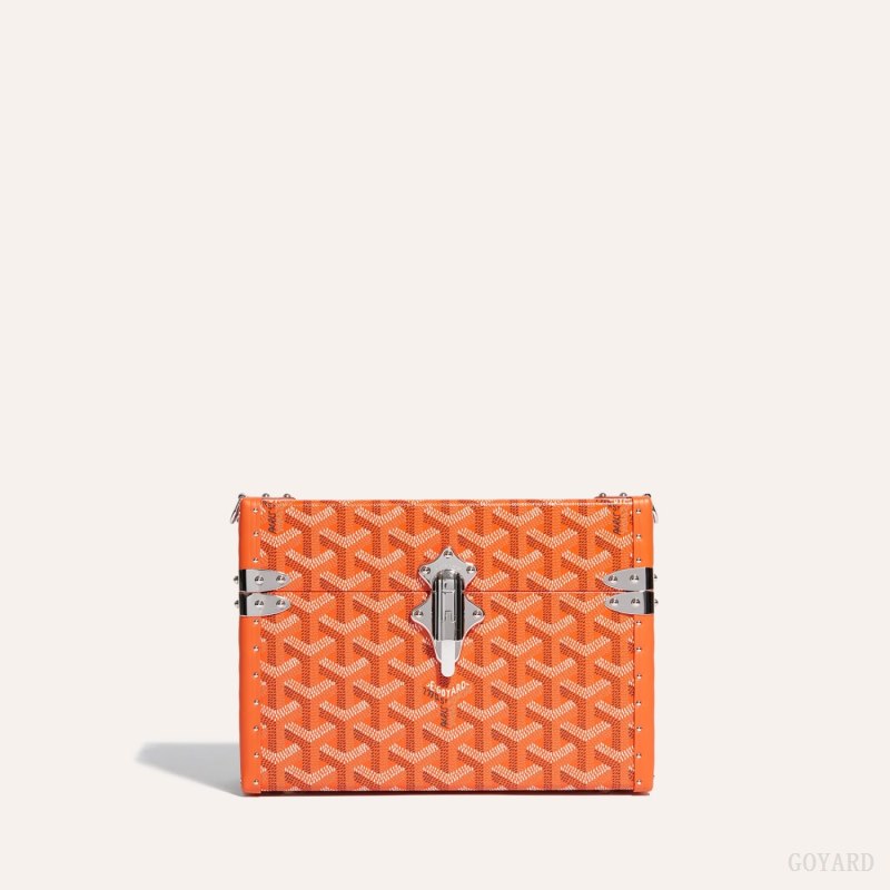 Goyard Cassette Trunk Bag Omuz Çantası Turuncu | GY-CIA3857