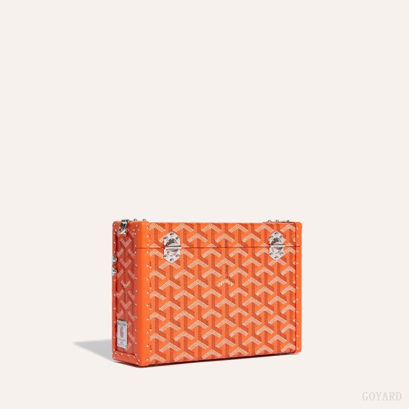 Goyard Cassette Trunk Bag Omuz Çantası Turuncu | GY-CIA3857
