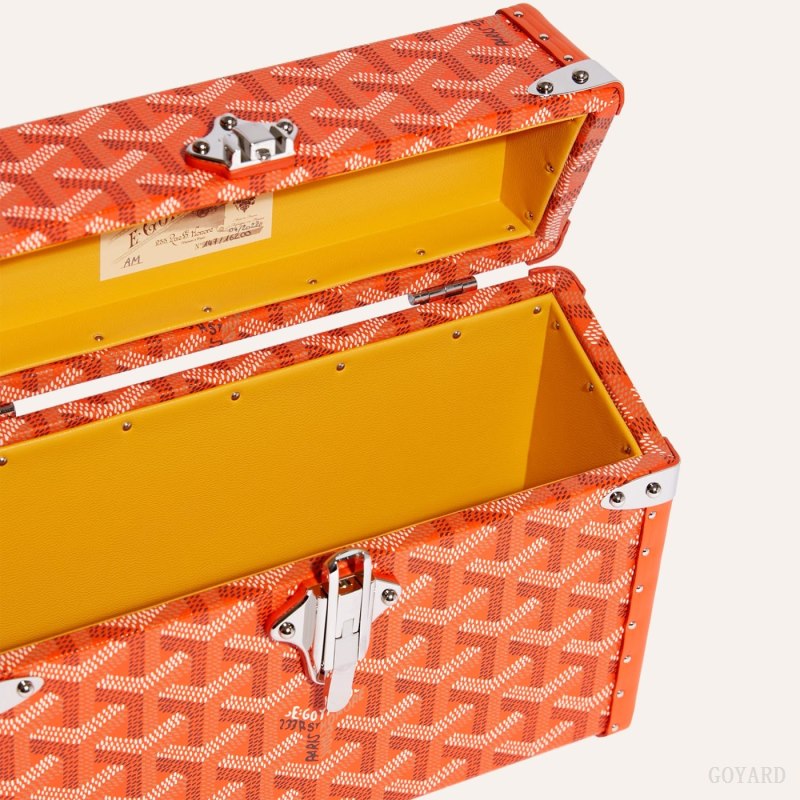 Goyard Cassette Trunk Bag Omuz Çantası Turuncu | GY-CIA3857
