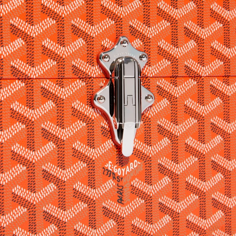 Goyard Cassette Trunk Bag Omuz Çantası Turuncu | GY-CIA3857