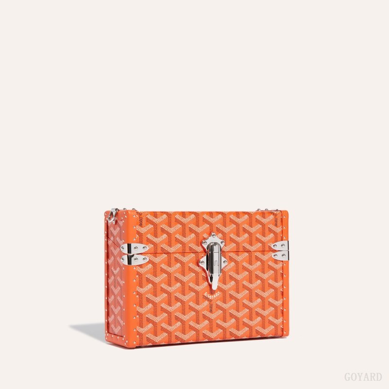 Goyard Cassette Trunk Bag Omuz Çantası Turuncu | GY-CIA3857